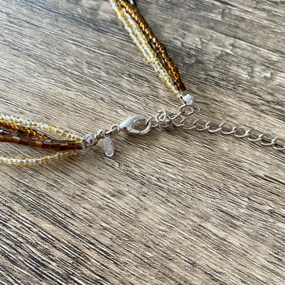 Topaz Bead Statement Necklace - image 4